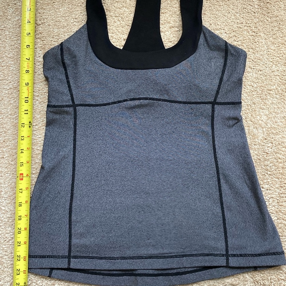 lululemon athletica Black and White Tank Tops - Picture 2 of 9